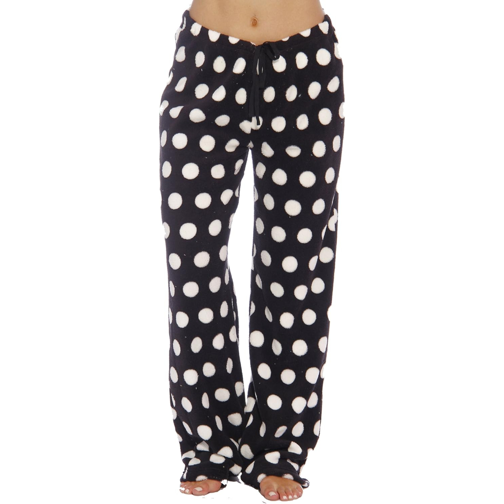 Plush Pajama Pants For Women For Night Wear