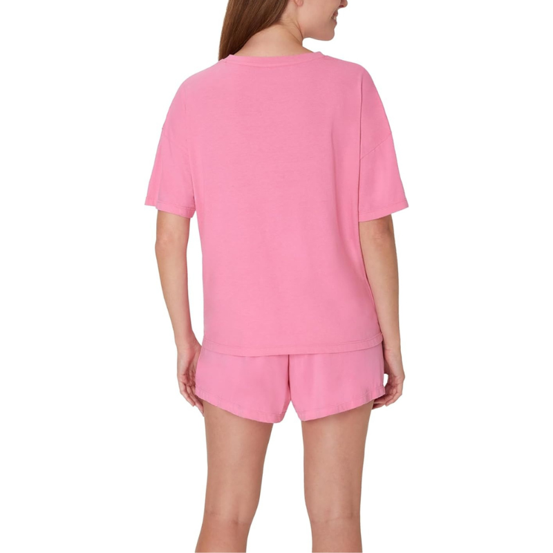 Boxy Tee And Sleep Shorts Set