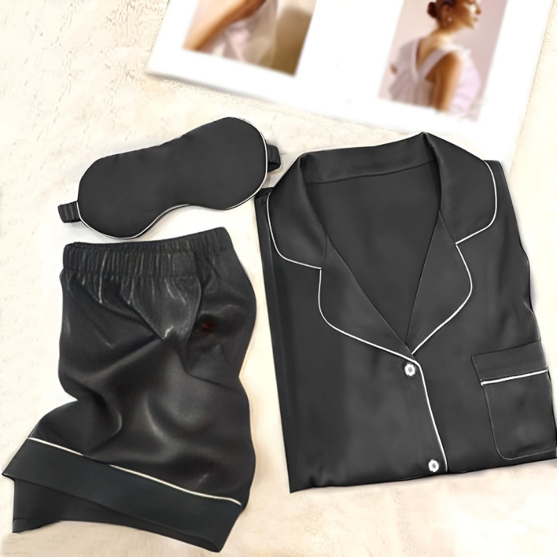 Silky Bridesmaids Pajamas Set For Women