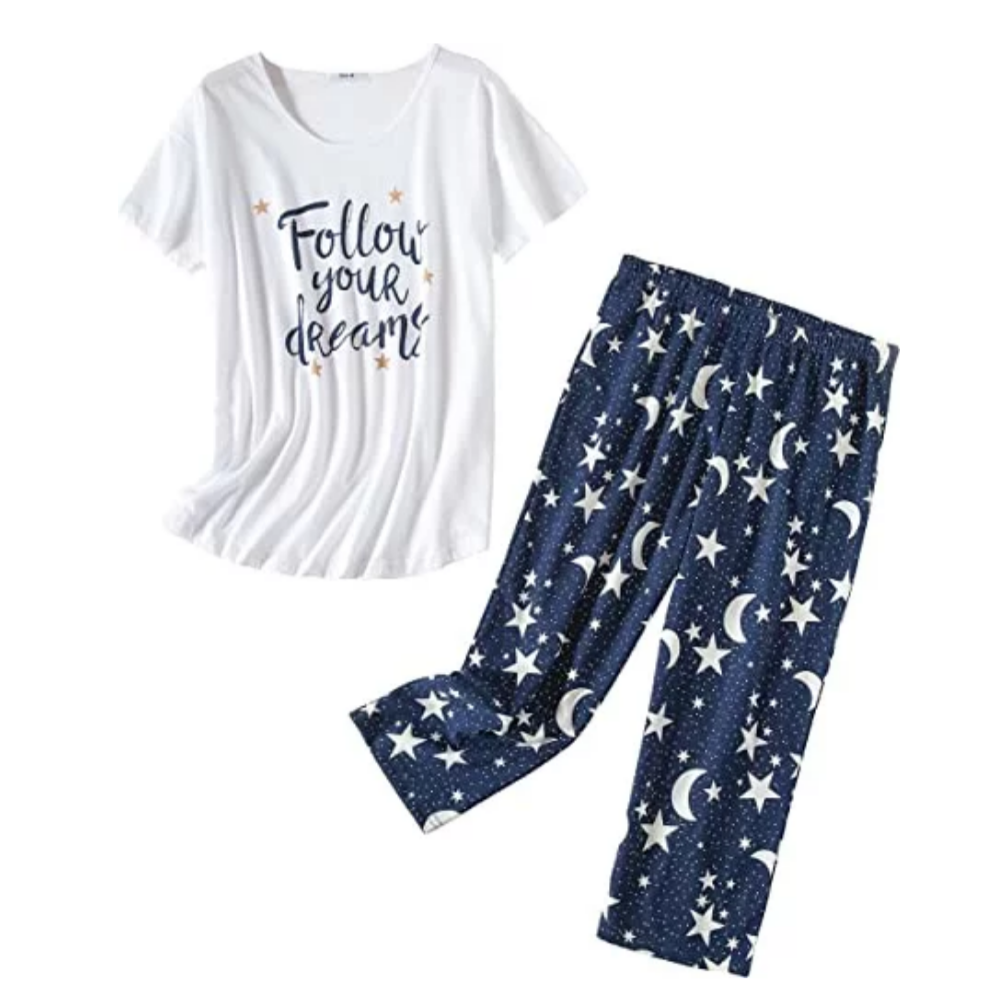 Women’s Fun Prints Pajama Set-Original Pajamas