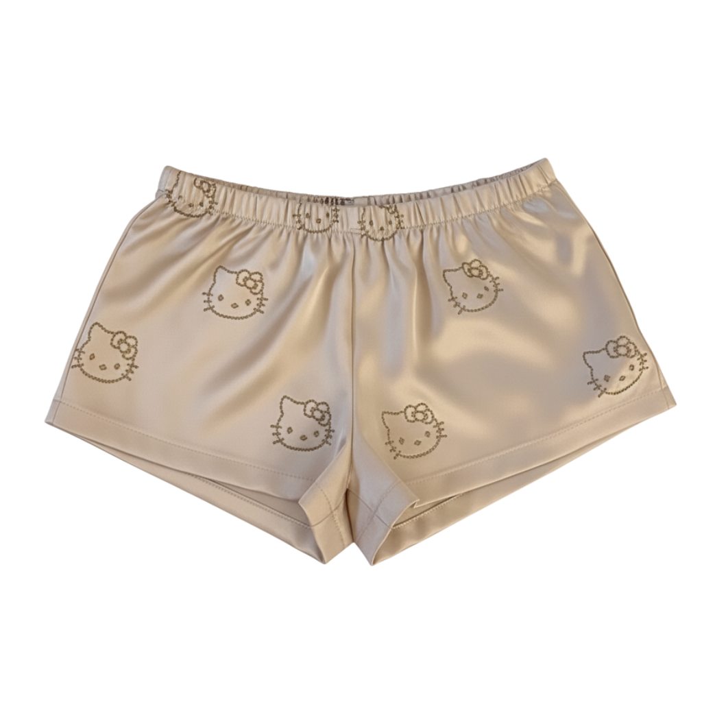 Silky Lingerie Satin Pajama Set For Women