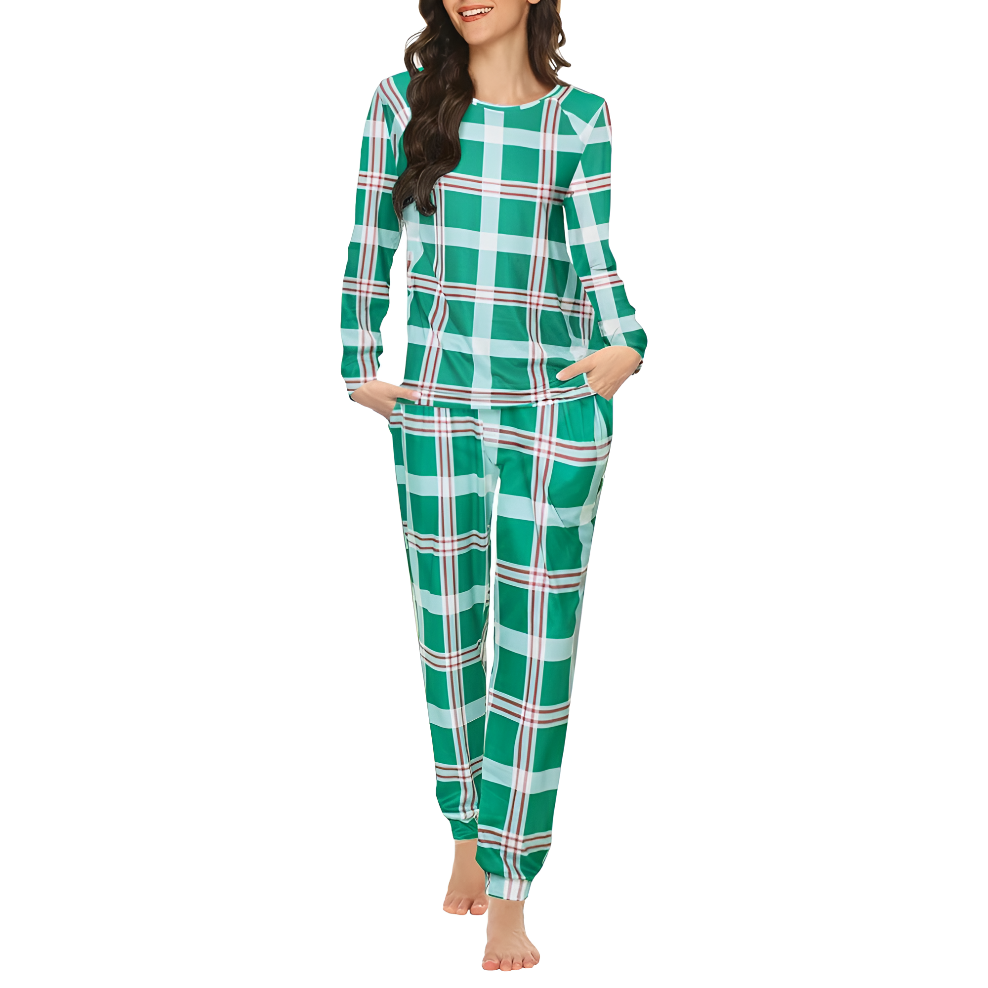Soft Star Print Pajama Set Lounge For Women