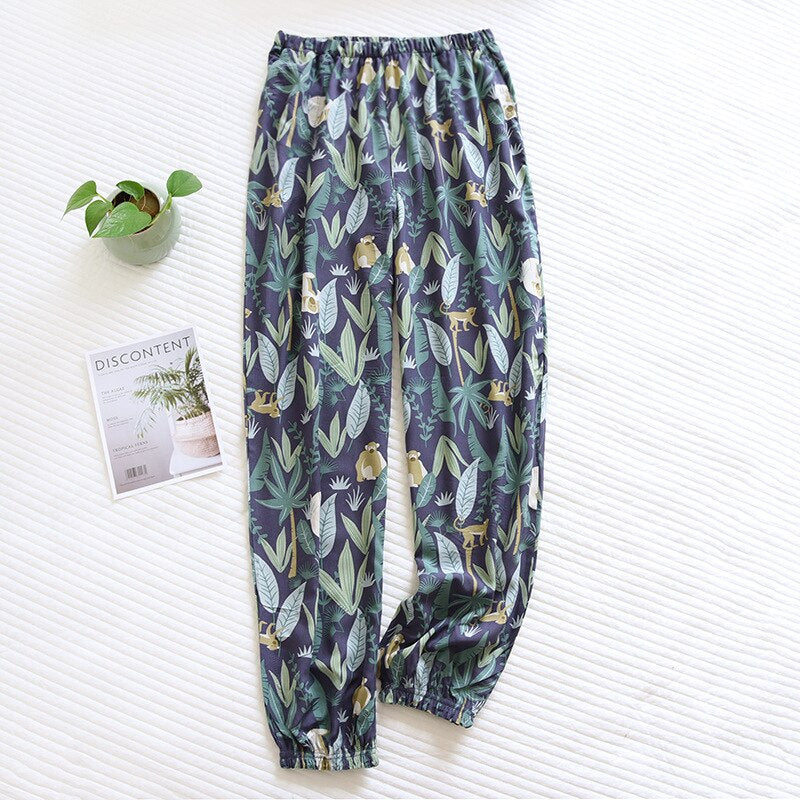 Women's Loose Floral Pants-Original Pajamas