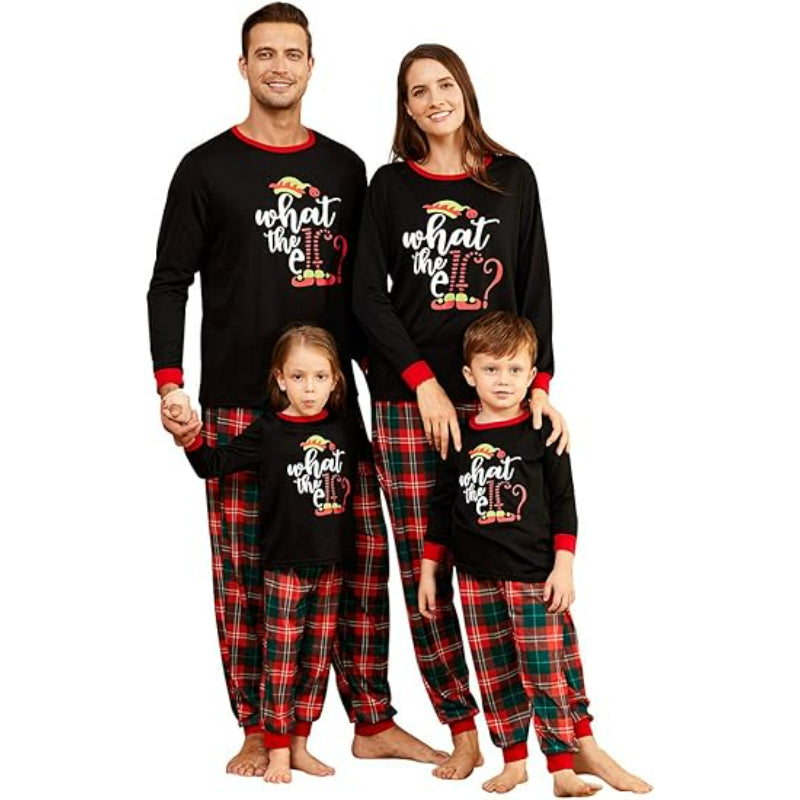 Reindeer Printed Christmas Themed Family Matching Sleepwear-Original Pajamas