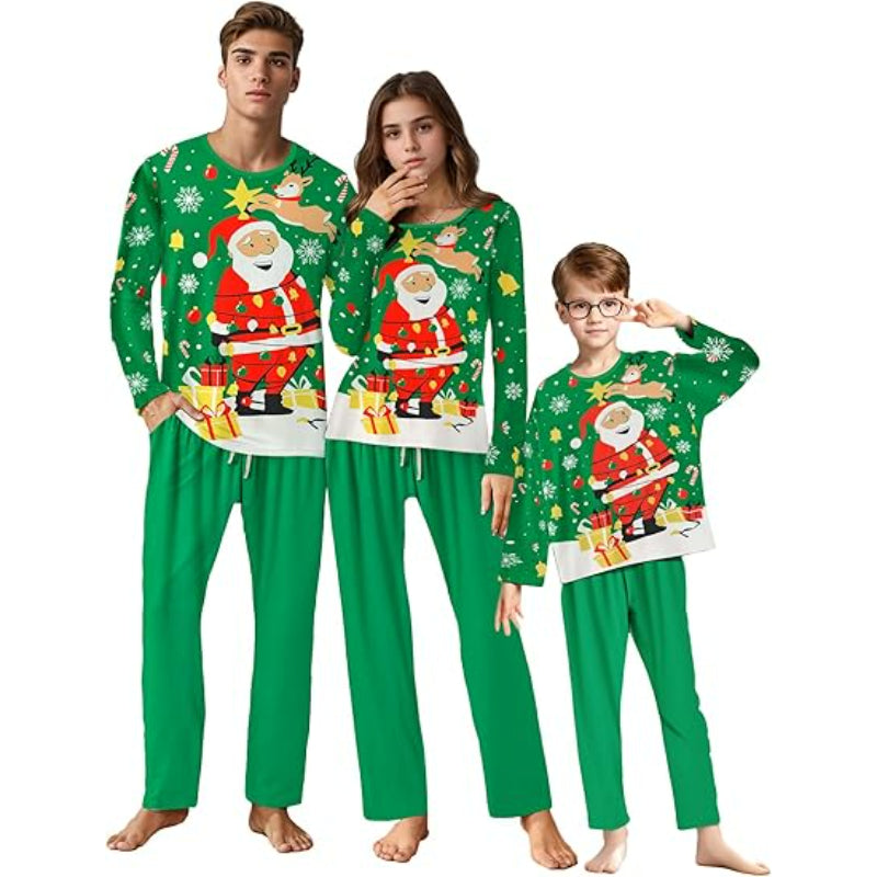 Christmas Themed Family Matching Pajama Set-Original Pajamas