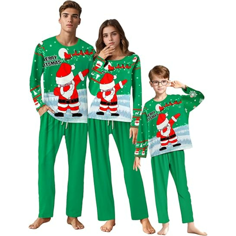 Christmas Themed Family Matching Pajama Set-Original Pajamas