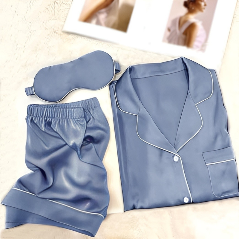 Silky Bridesmaids Pajamas Set For Women