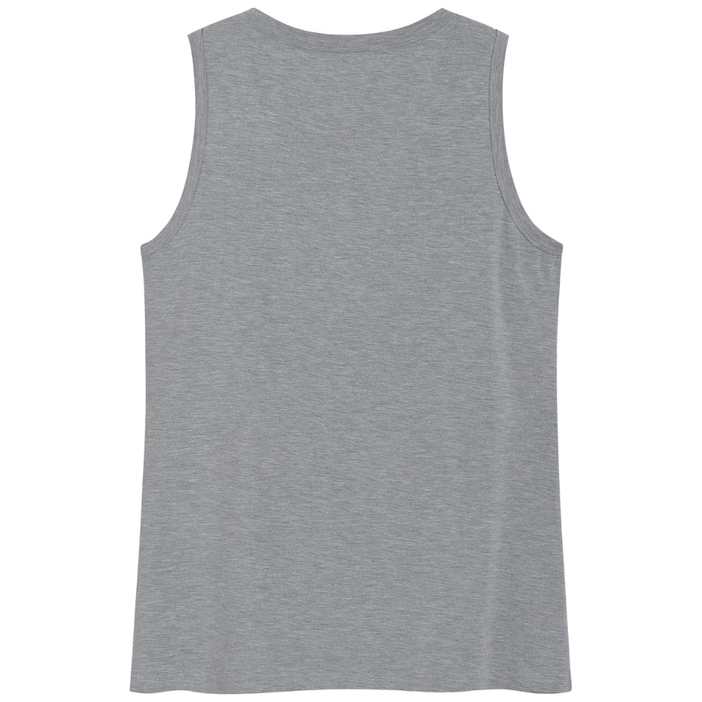 Bamboo Viscose V Patterned Pajama Tank Top