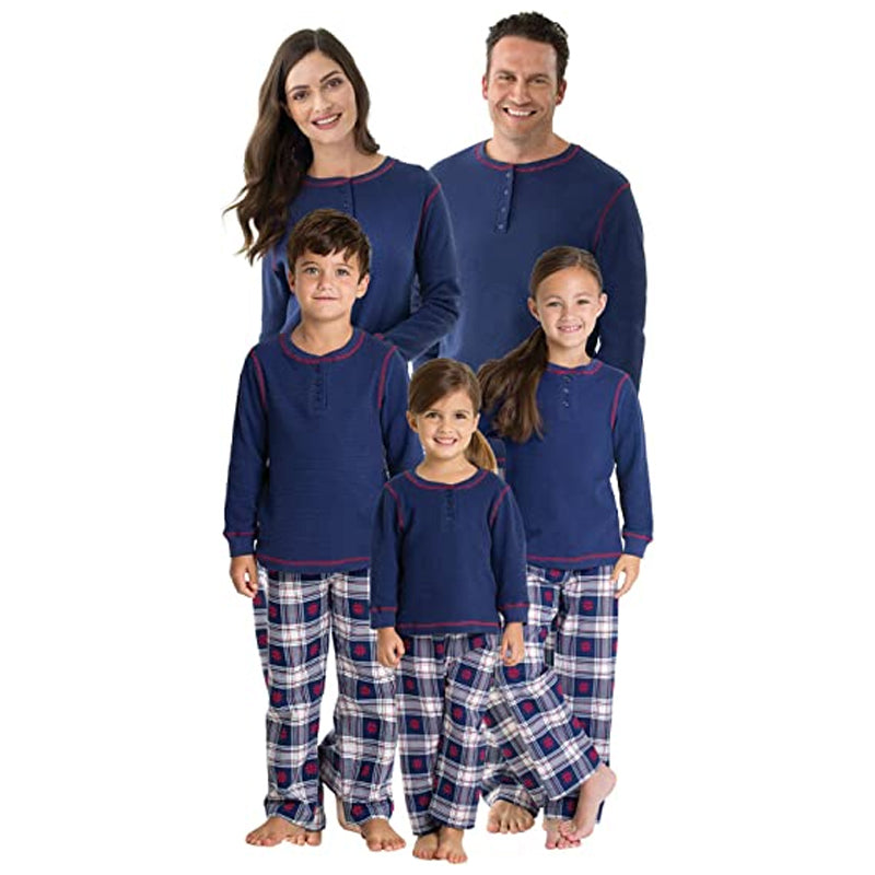 The Christmas Snowfall Plaid Family Sets-Original Pajamas