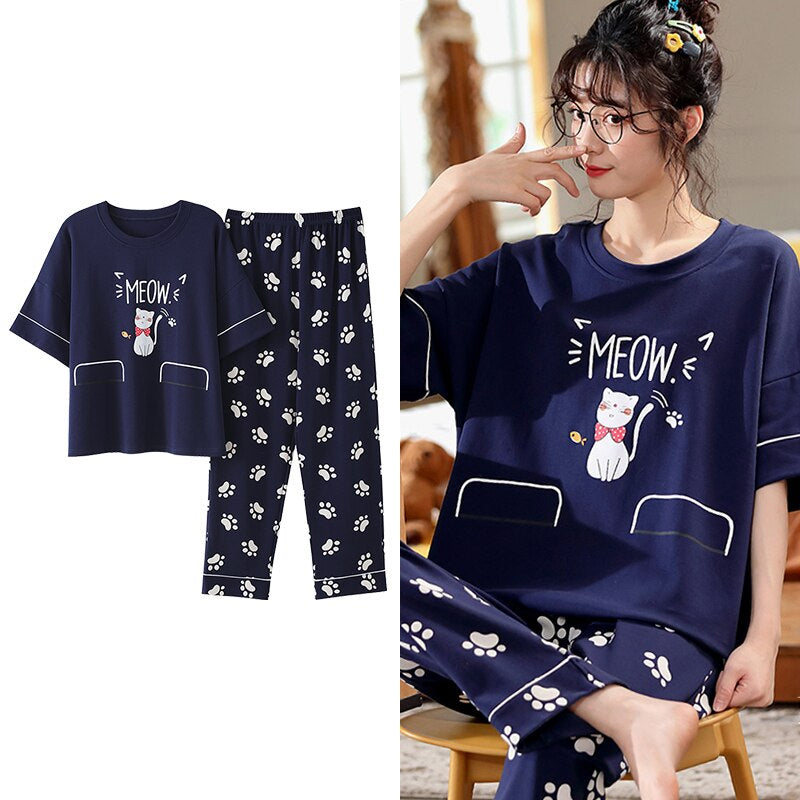 Women for Sleepwear Cartoon Pajamas-Original Pajamas