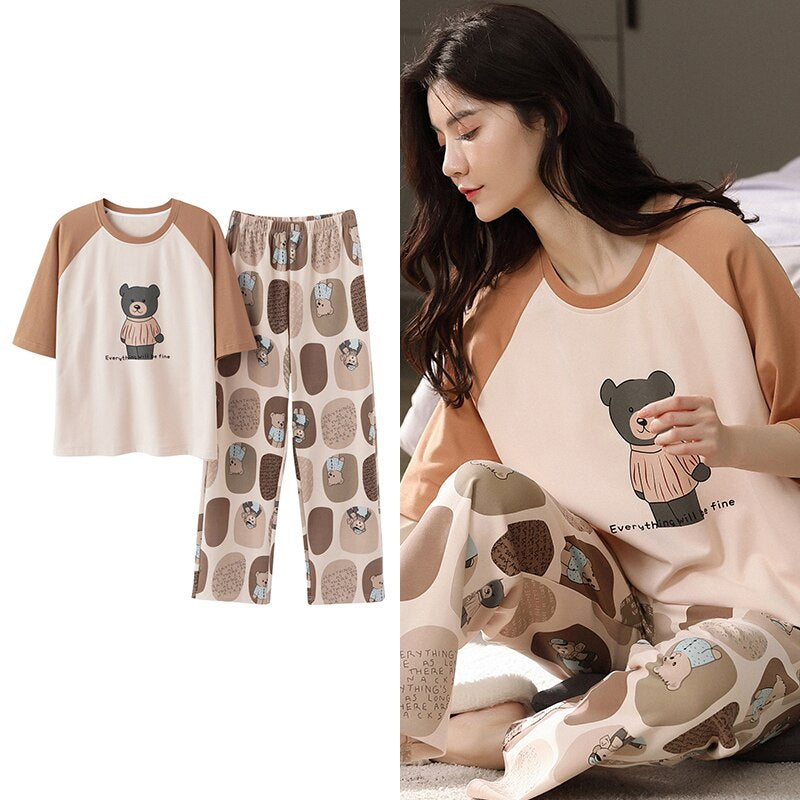 Women for Sleepwear Cartoon Pajamas-Original Pajamas