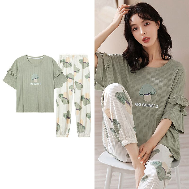 Women for Sleepwear Cartoon Pajamas-Original Pajamas