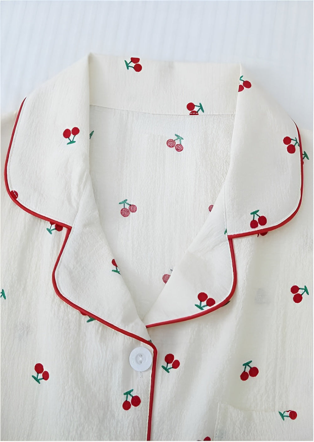 2 Piece Cherry Printed Comfy Pajama Set-Original Pajamas