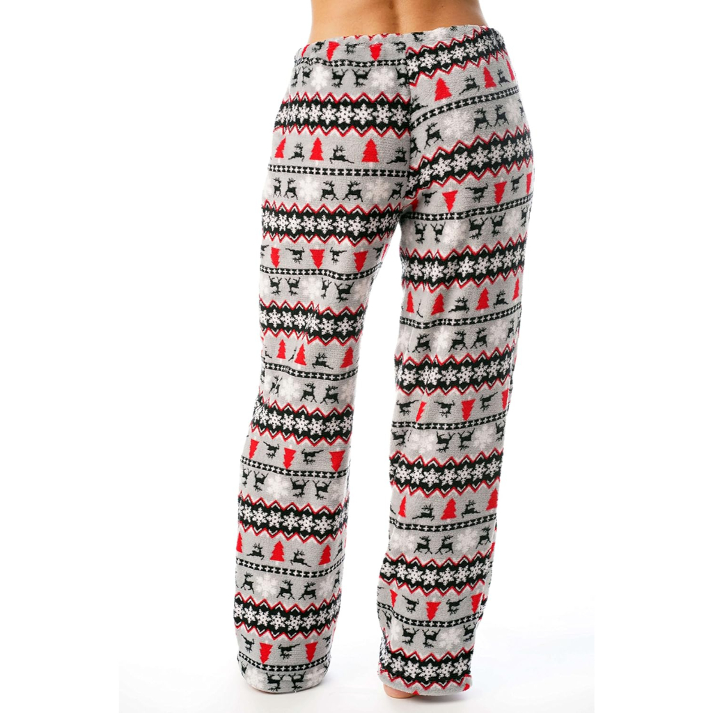 Plush Pajama Pants For Women For Night Wear