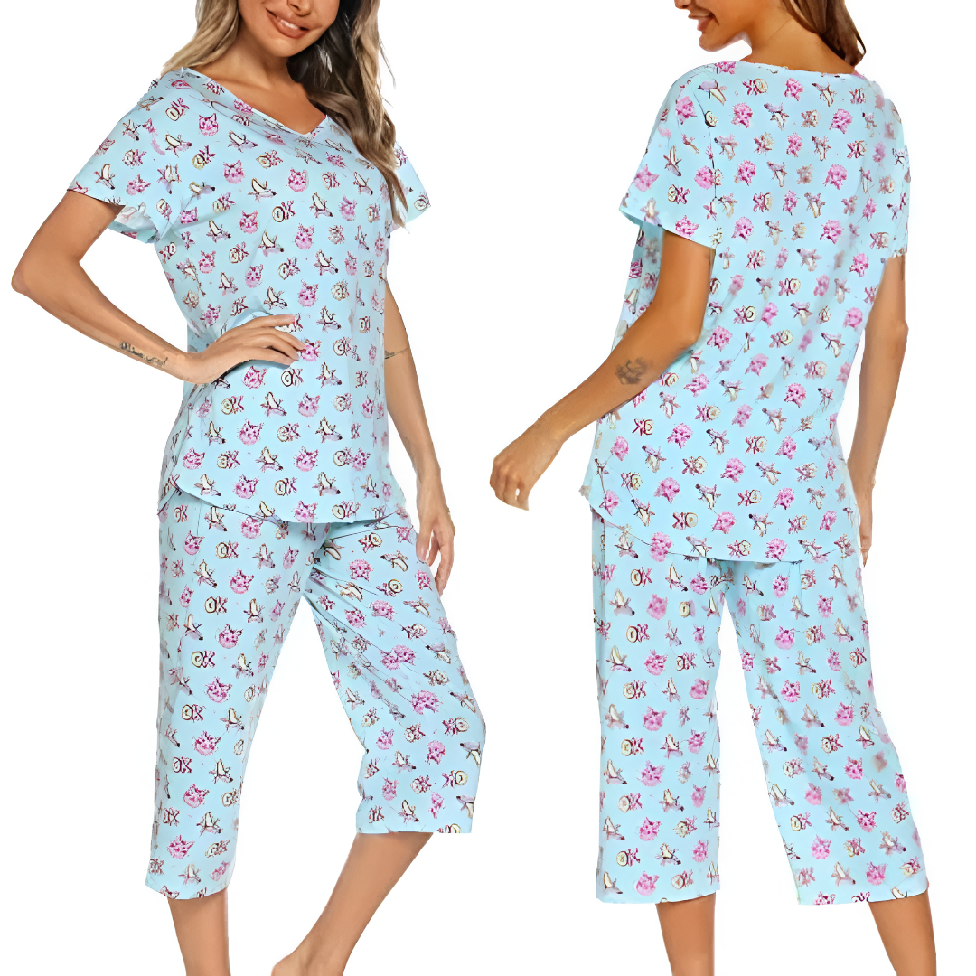 Women Pajamas Night Wear Sets