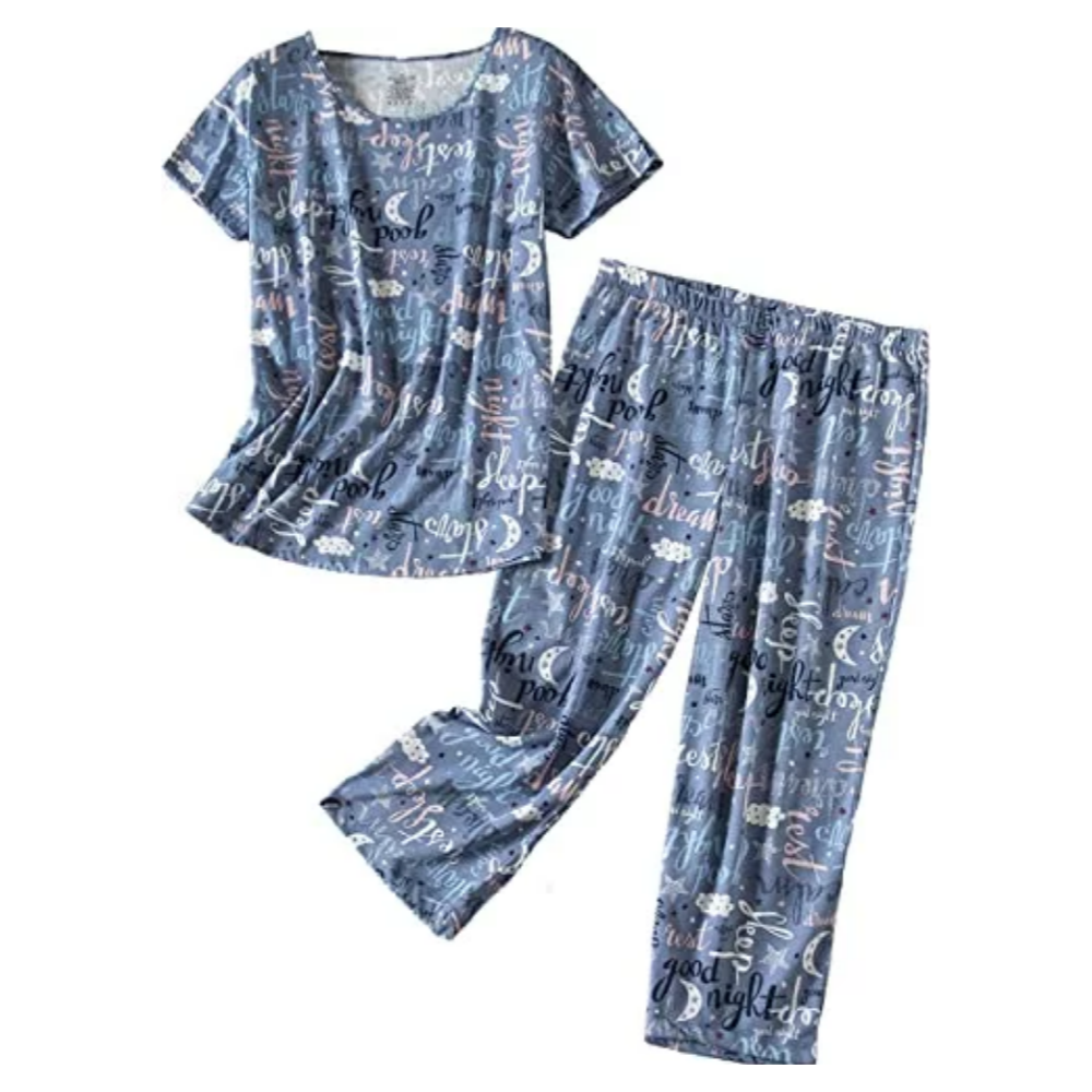 Women’s Fun Prints Pajama Set-Original Pajamas