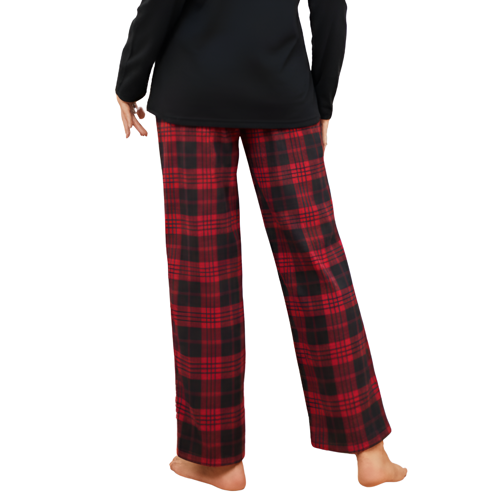 Fleece Pajama Pants With Pockets For Women