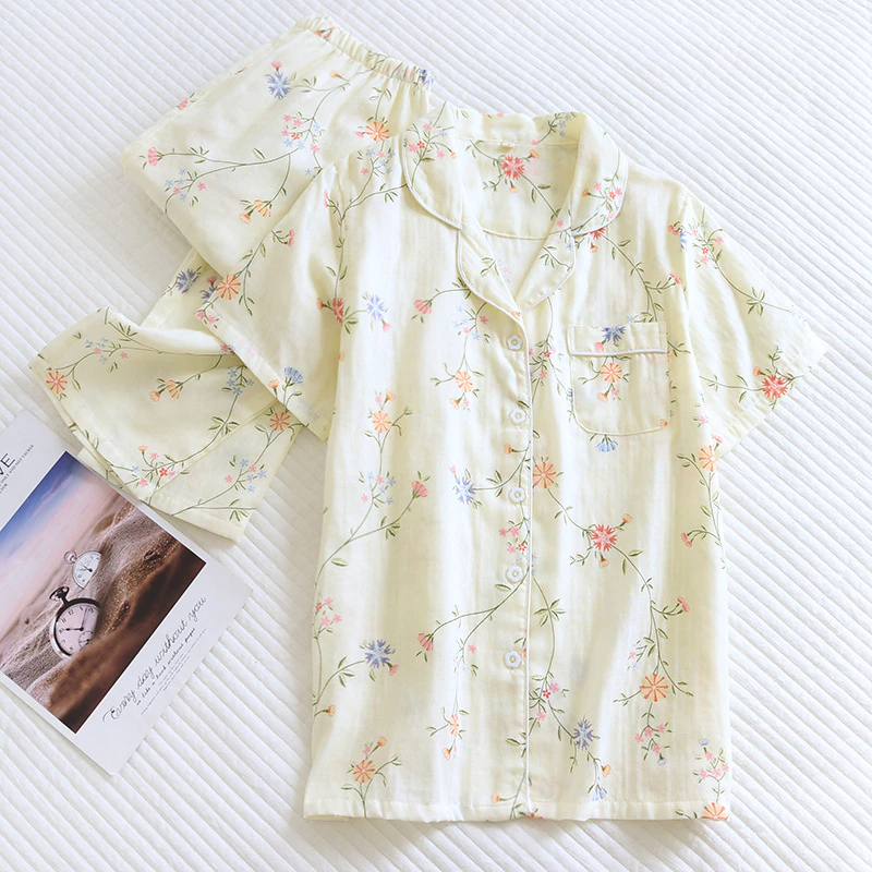 2 Piece Short Sleeve Pajama Set-Original Pajamas