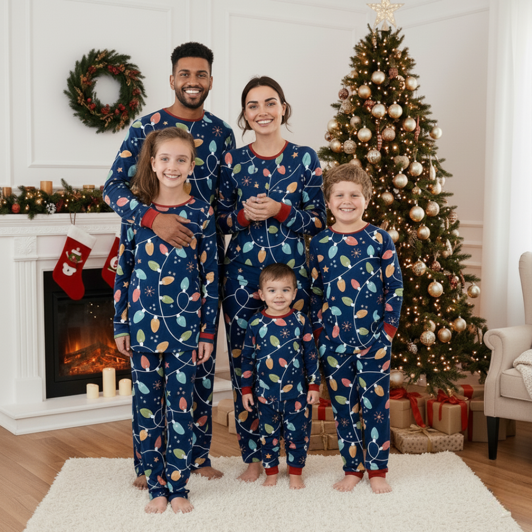 Matching Family Christmas Pajamas Set