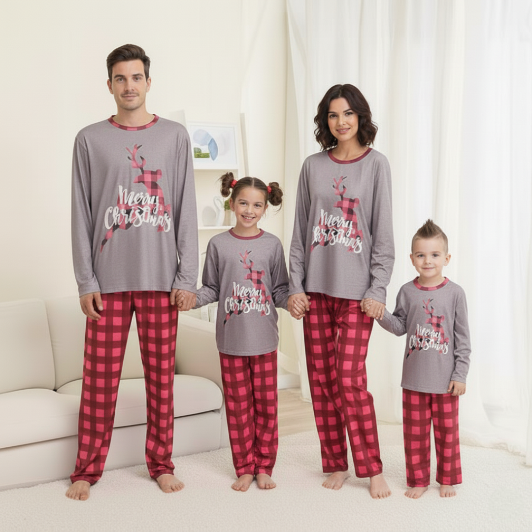 Family Matching Christmas Pajamas Set