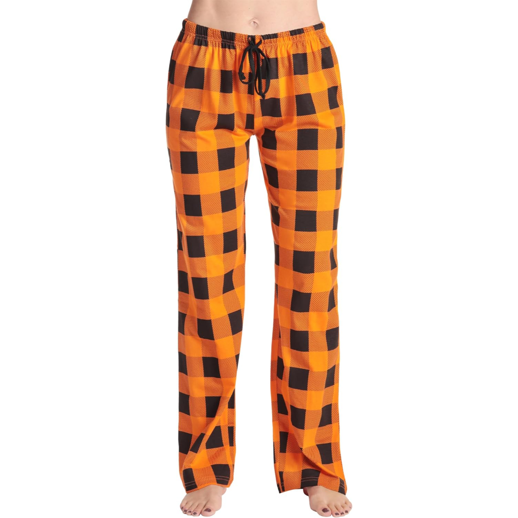 Buffalo Plaid Pajama Pants For Women