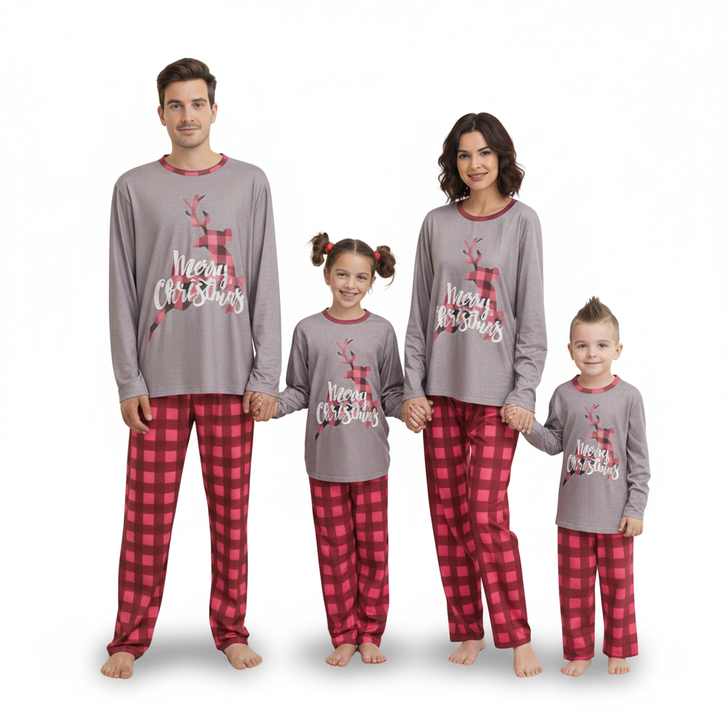 Family Matching Christmas Pajamas Set