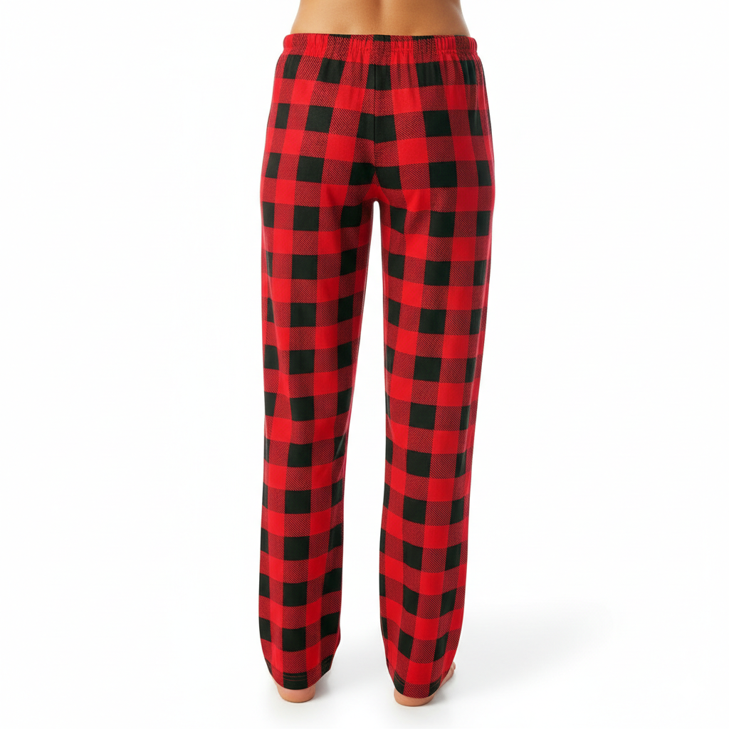 Buffalo Plaid Pajama Pants For Women
