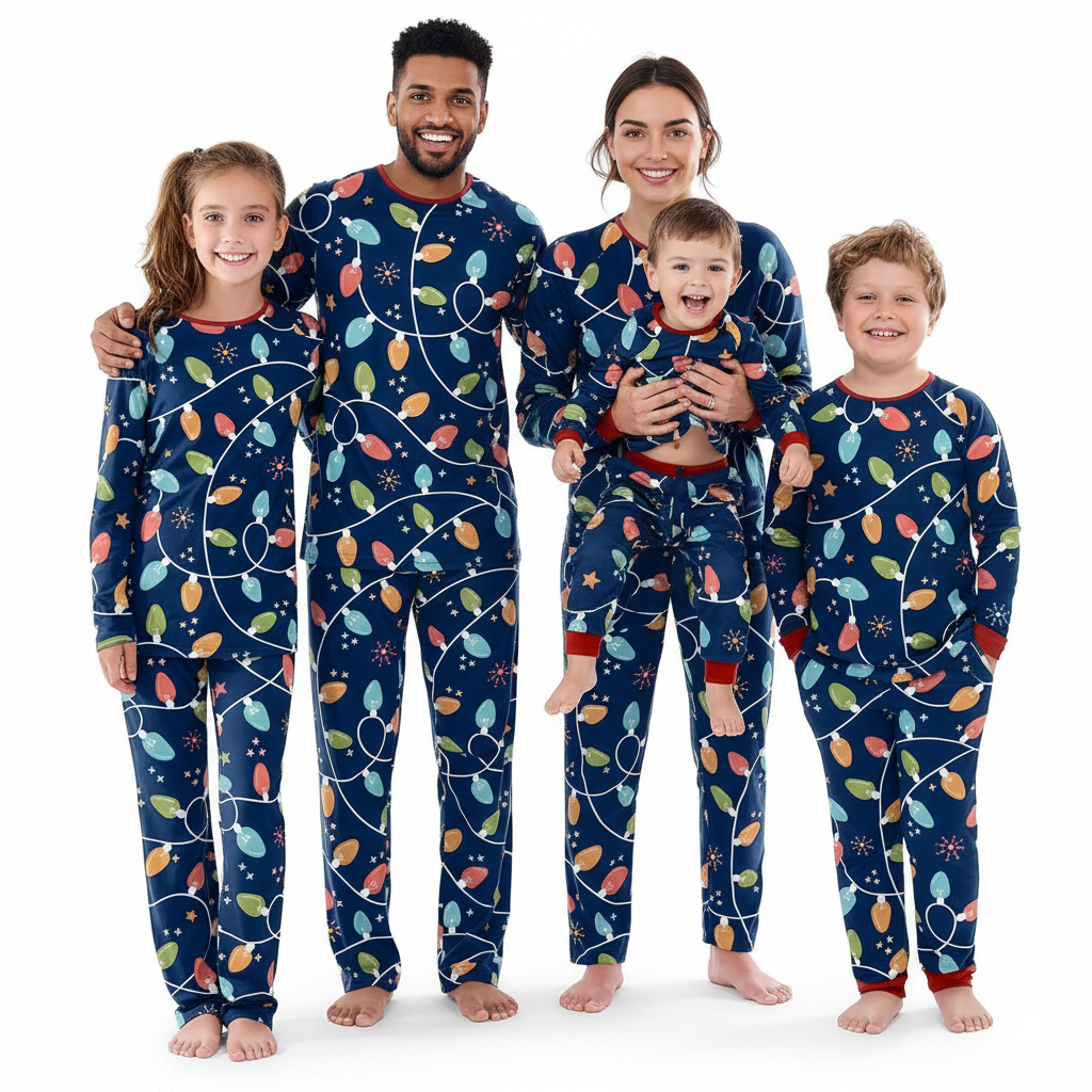 Matching Family Christmas Pajamas Set