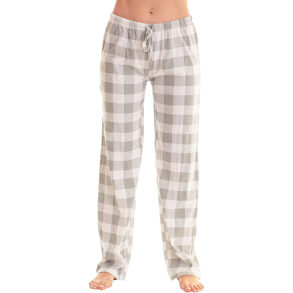 Buffalo Plaid Pajama Pants For Women
