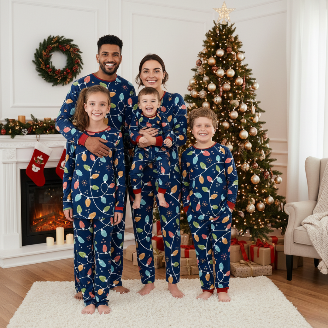Matching Family Christmas Pajamas Set