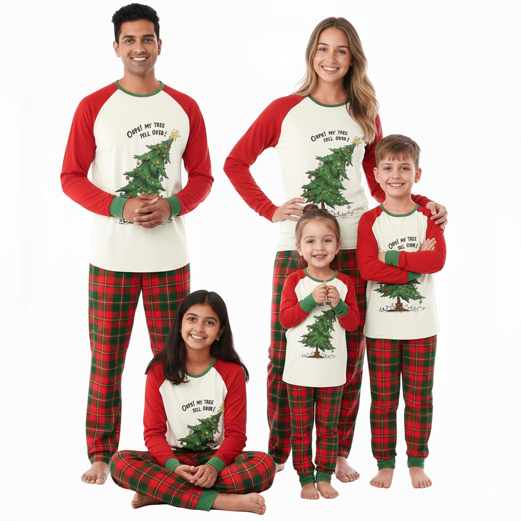 Matching Family Christmas Pajamas Set