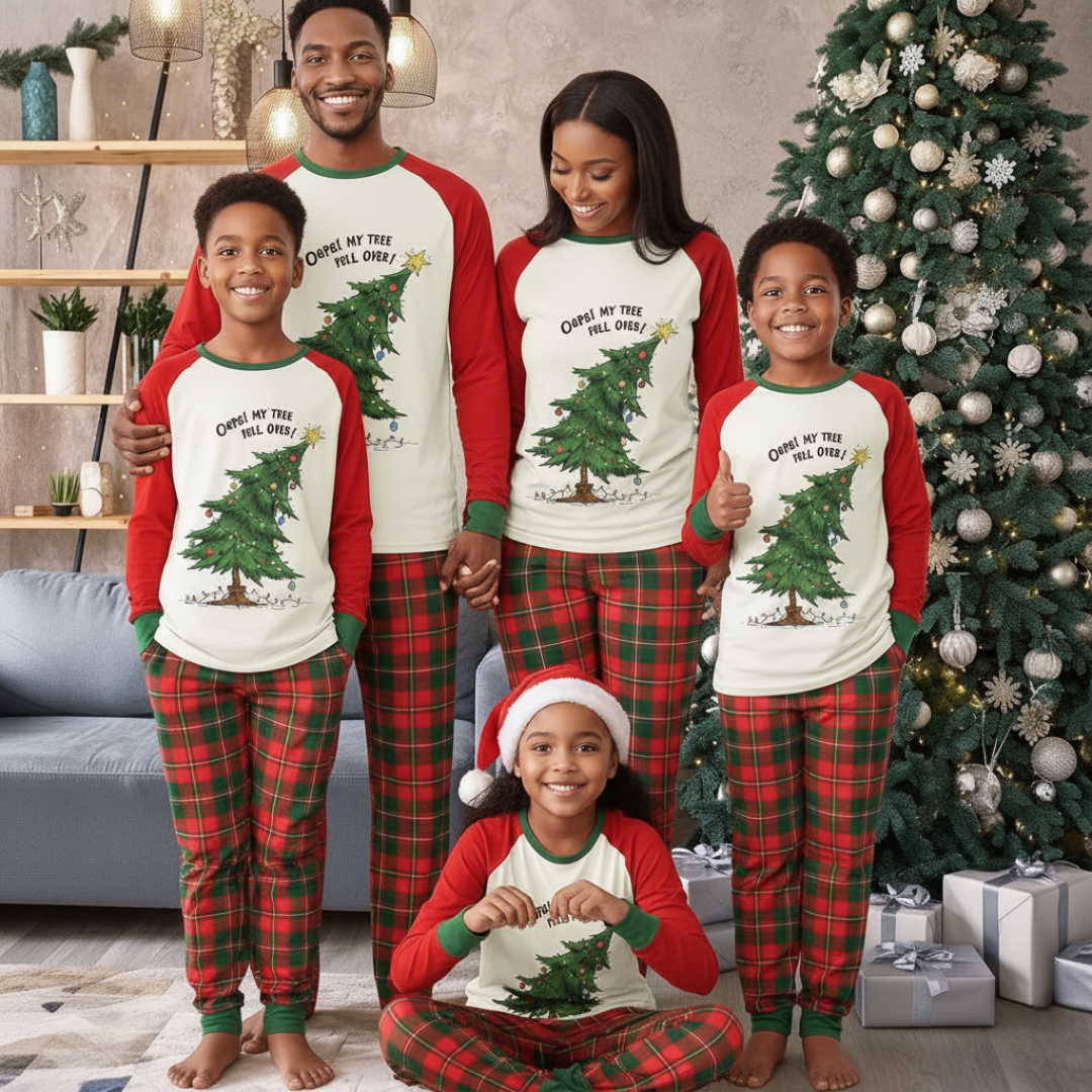 Matching Family Christmas Pajamas Set