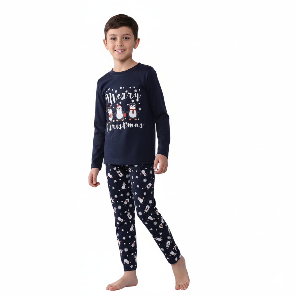 Matching Pajama Sets With Santa Claus Patterns Christmas Sleepwear Jammies