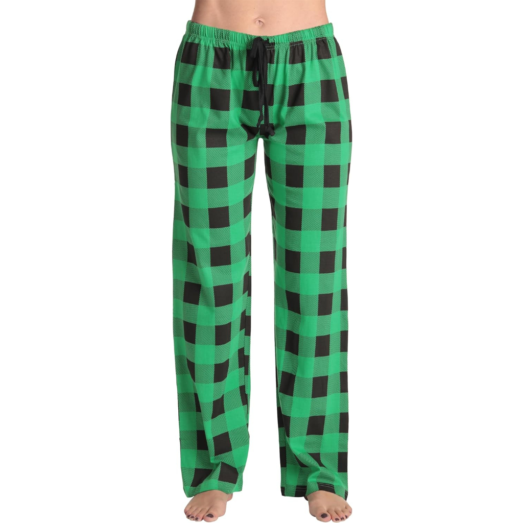 Buffalo Plaid Pajama Pants For Women