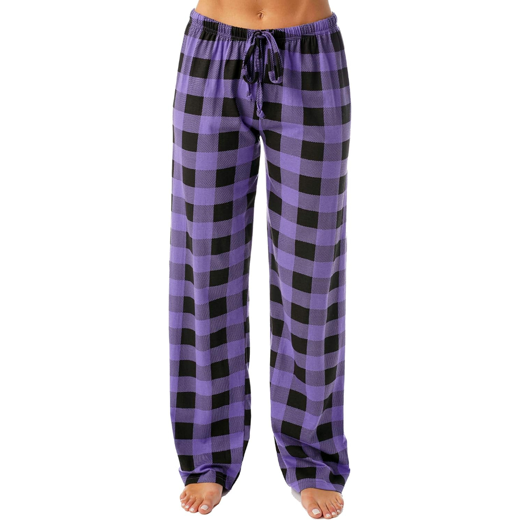 Buffalo Plaid Pajama Pants For Women