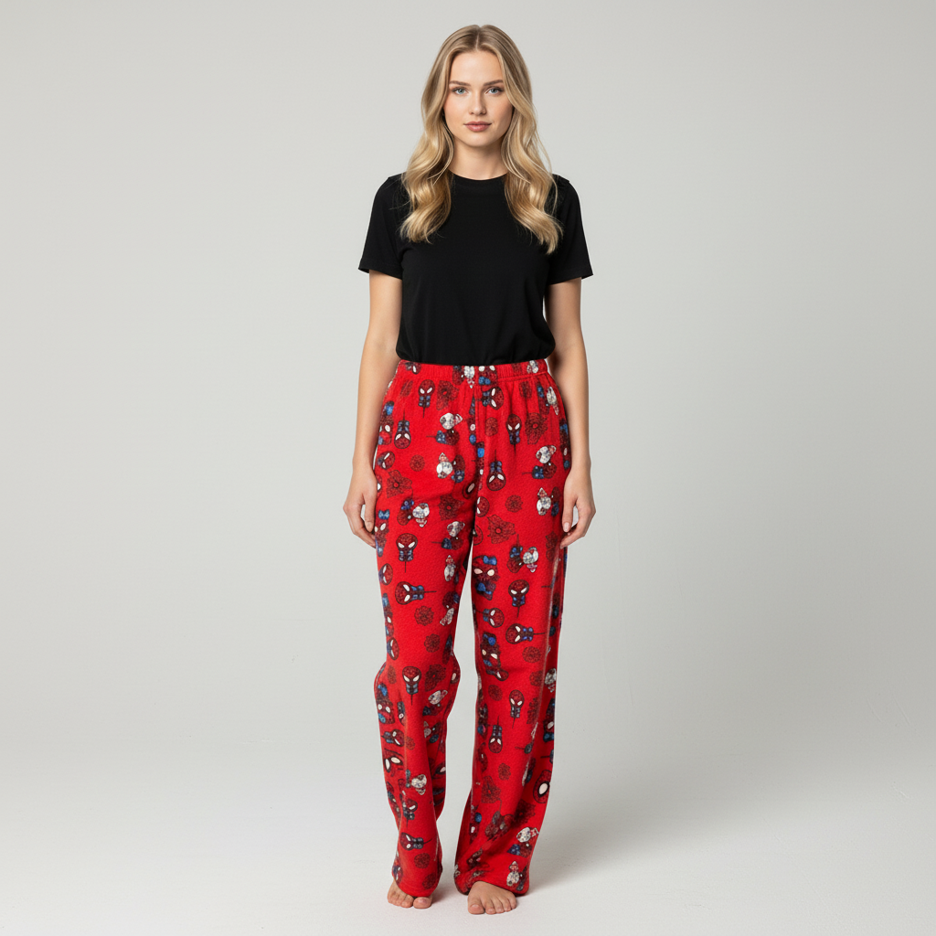 Hello Kitty Spiderman Pajama Pants