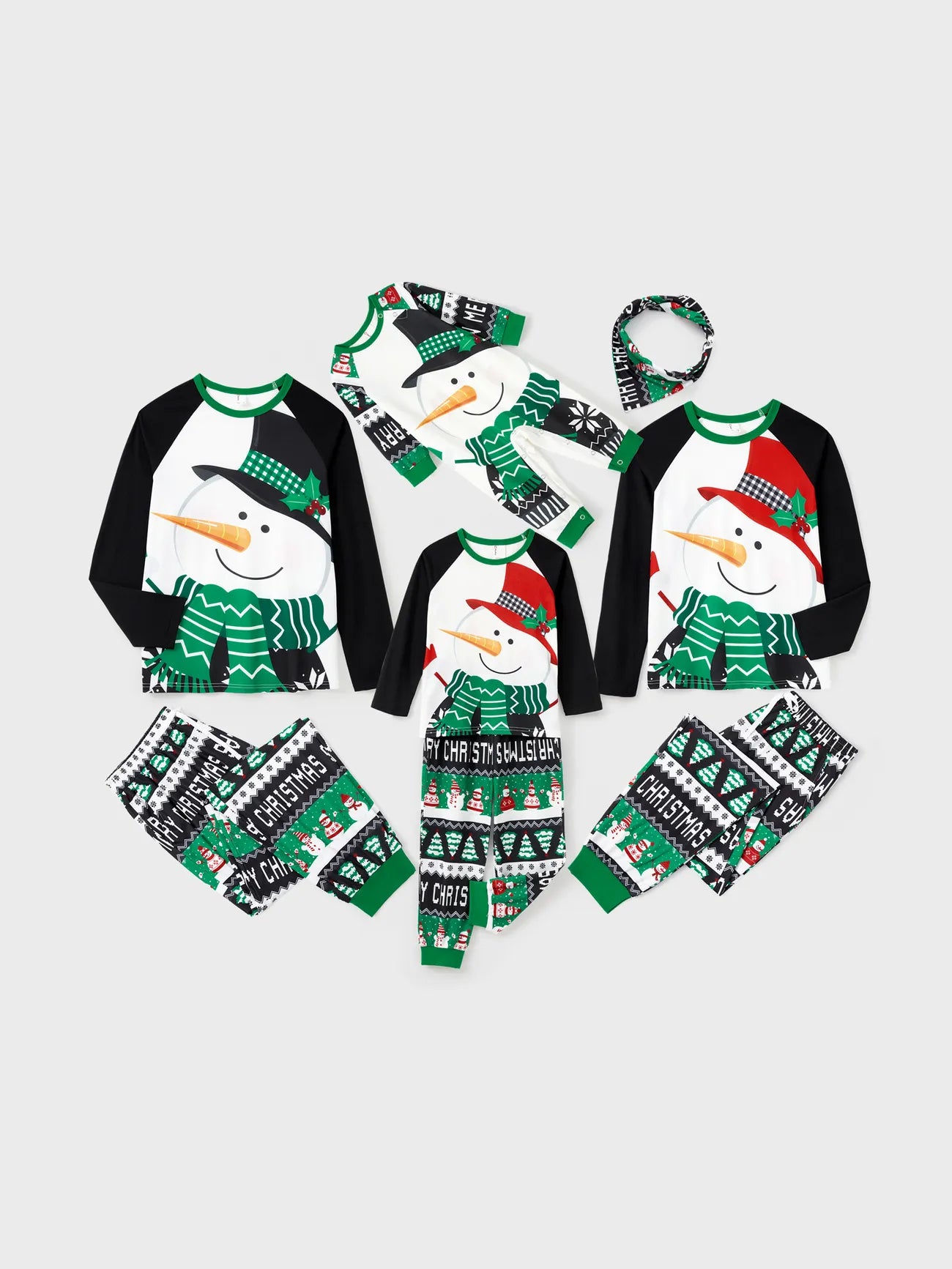Christmas Allover Pattern Pants Family Matching Pajama Set-Original Pajamas