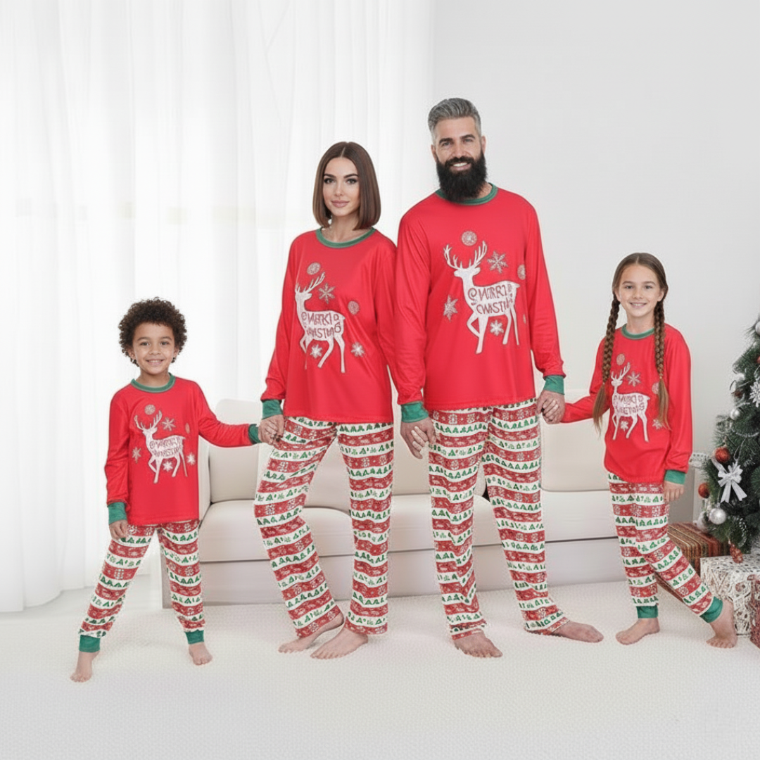 Family Matching Christmas Pajamas Set