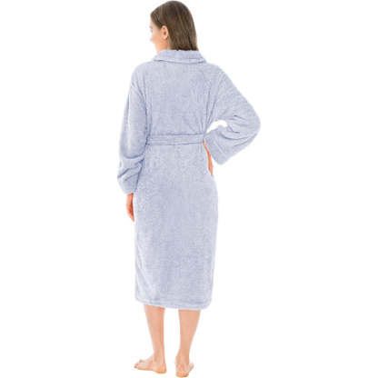 Fluffy Plush Soft Bathrobe-Original Pajamas