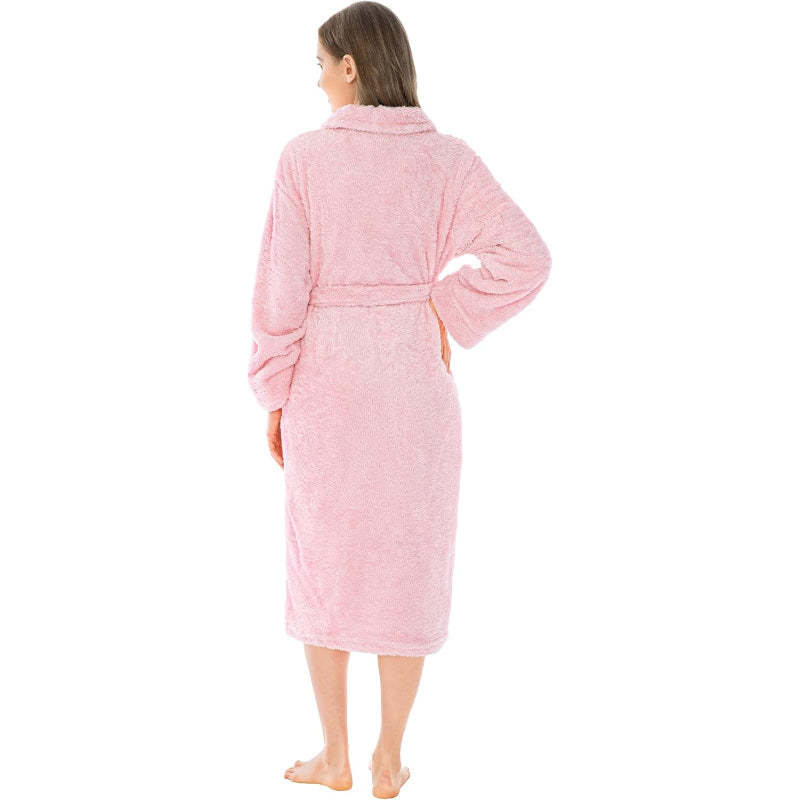 Fluffy Plush Soft Bathrobe-Original Pajamas
