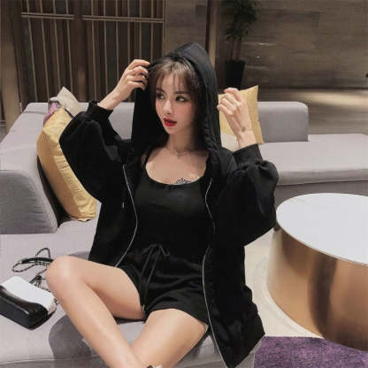 Women's 3 Pieces Summer Sleepwear Set-Original Pajamas