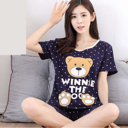 Women's Cartoon Comfortable Pajamas Set-Original Pajamas