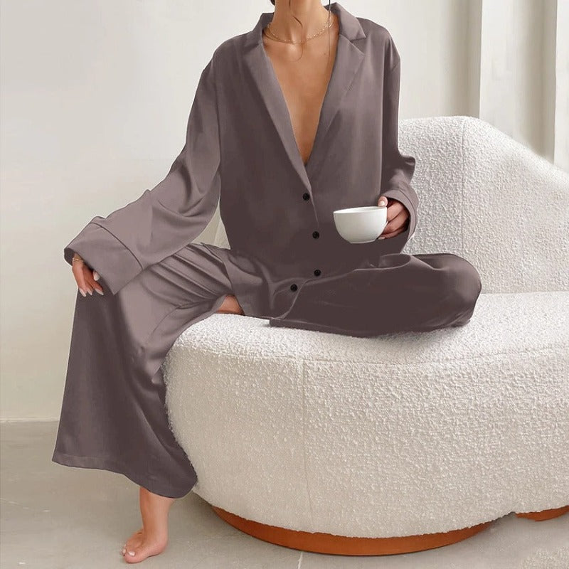Long Sleeves Oversized Sleepwear For Women-Original Pajamas