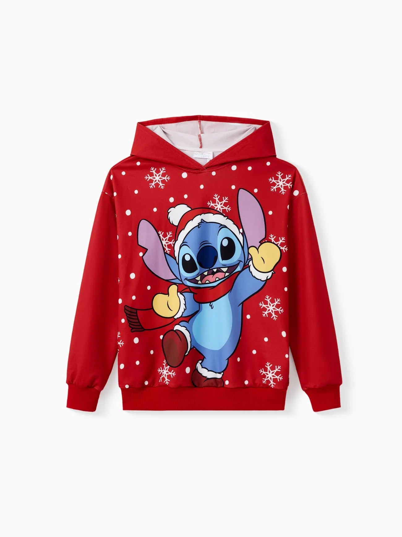 Stitch Festive Family Matching Christmas Hoodie Set-Original Pajamas