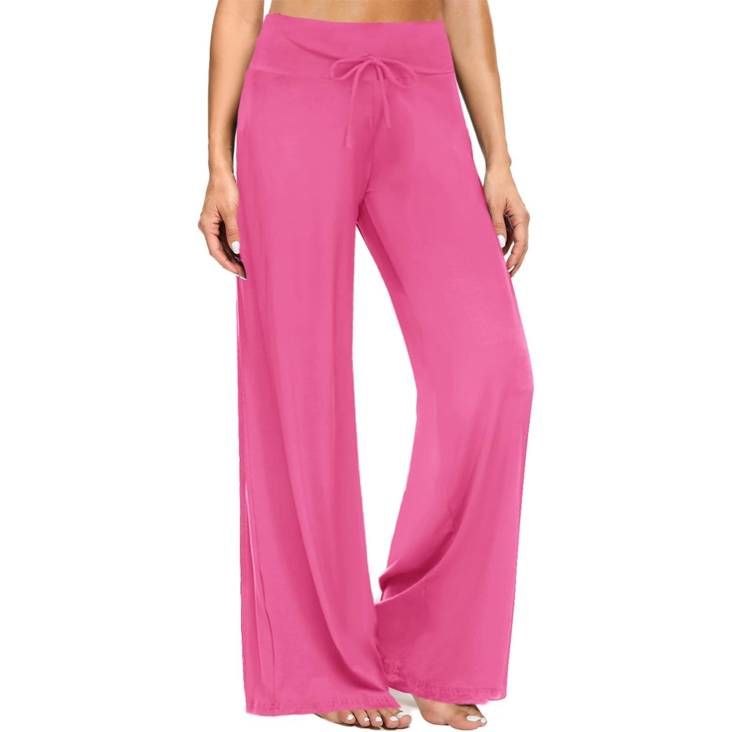 Casual Lounge Pants With Capri Length Style