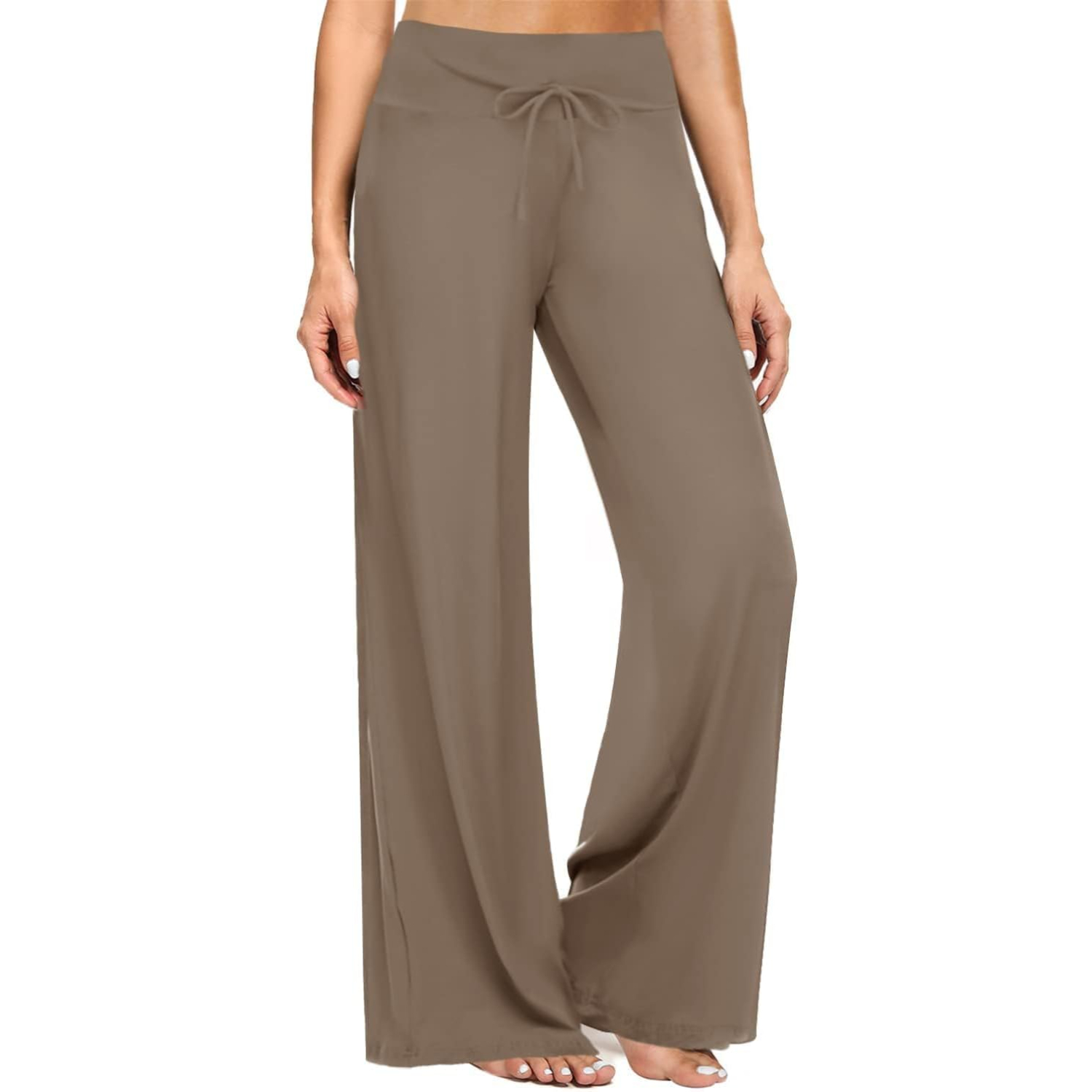 Casual Lounge Pants With Capri Length Style