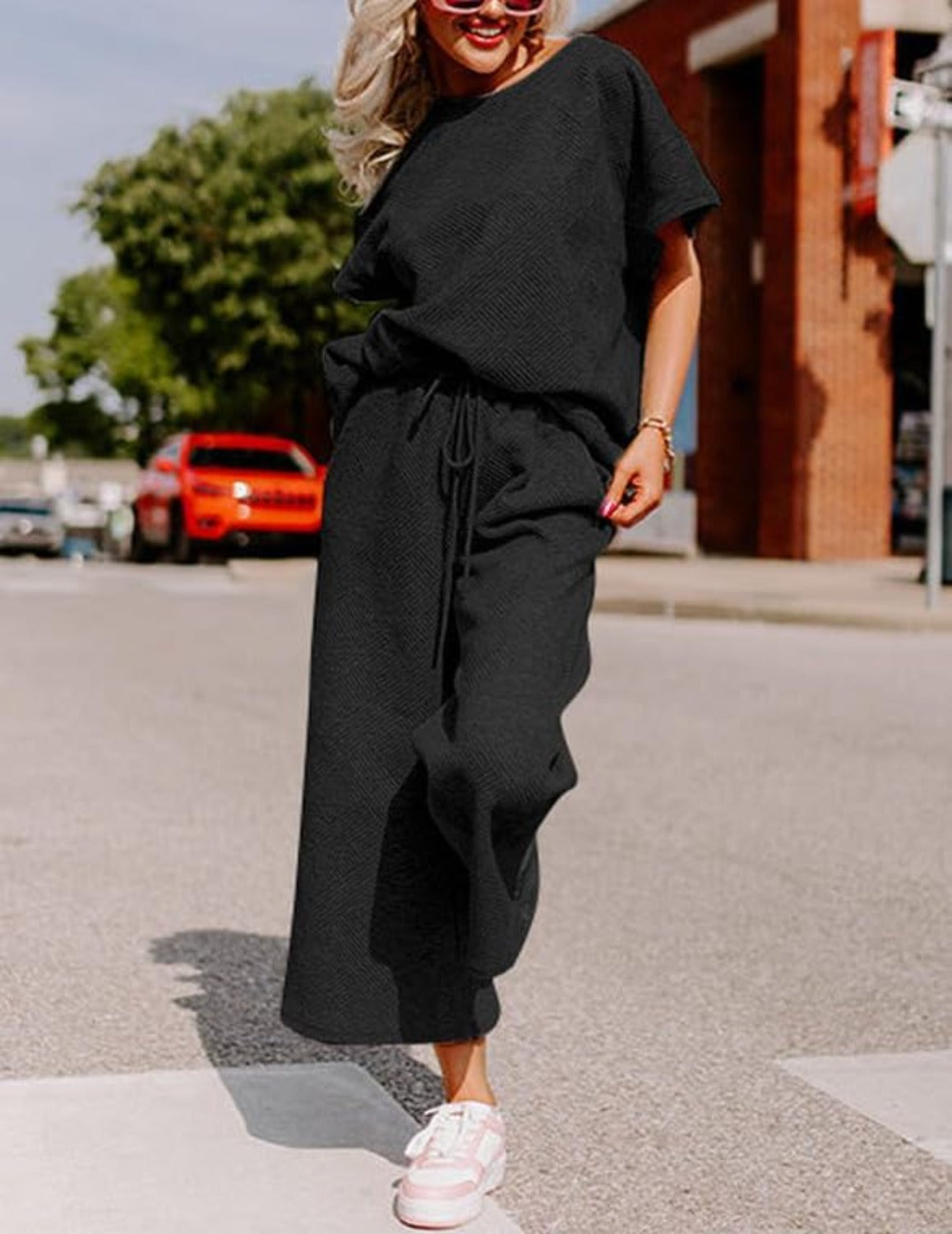 Casual 2 Piece Wide Length Outfits-Original Pajamas