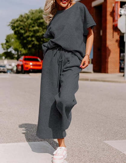 Casual 2 Piece Wide Length Outfits-Original Pajamas