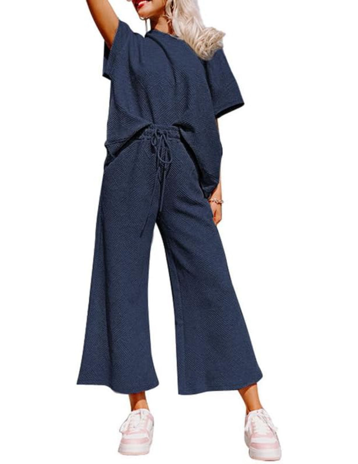 Casual 2 Piece Wide Length Outfits-Original Pajamas