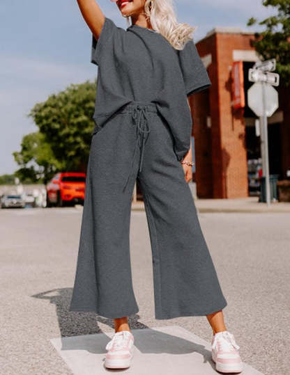 Casual 2 Piece Wide Length Outfits-Original Pajamas